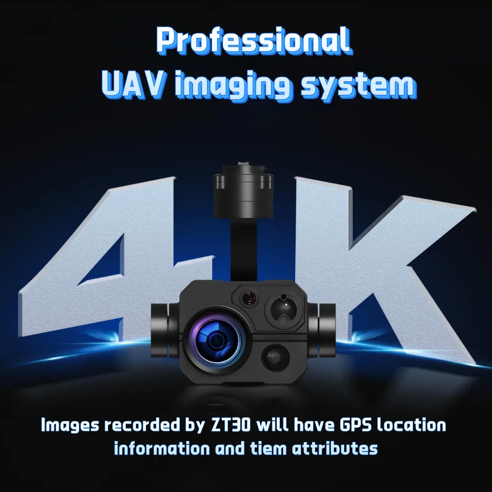Drone Camera With Gimbal - كاميرا NewT30 Gimbal لعام 2026 Dr-one