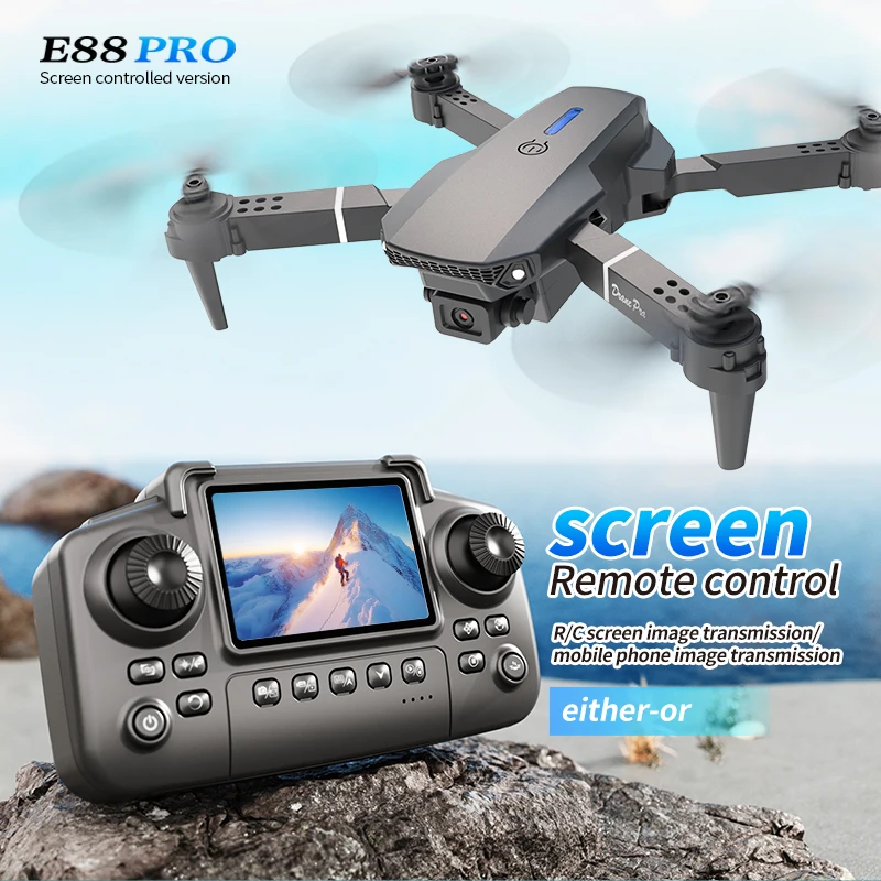 Drone Camera Professional - طائرة بدون طيار احترافية E88 PRO