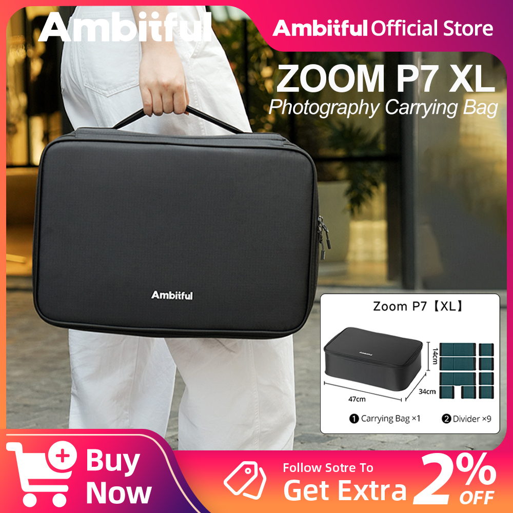 Drone Camera Lens - Ambitful ZOOM P7II XL التصوير حقيبة