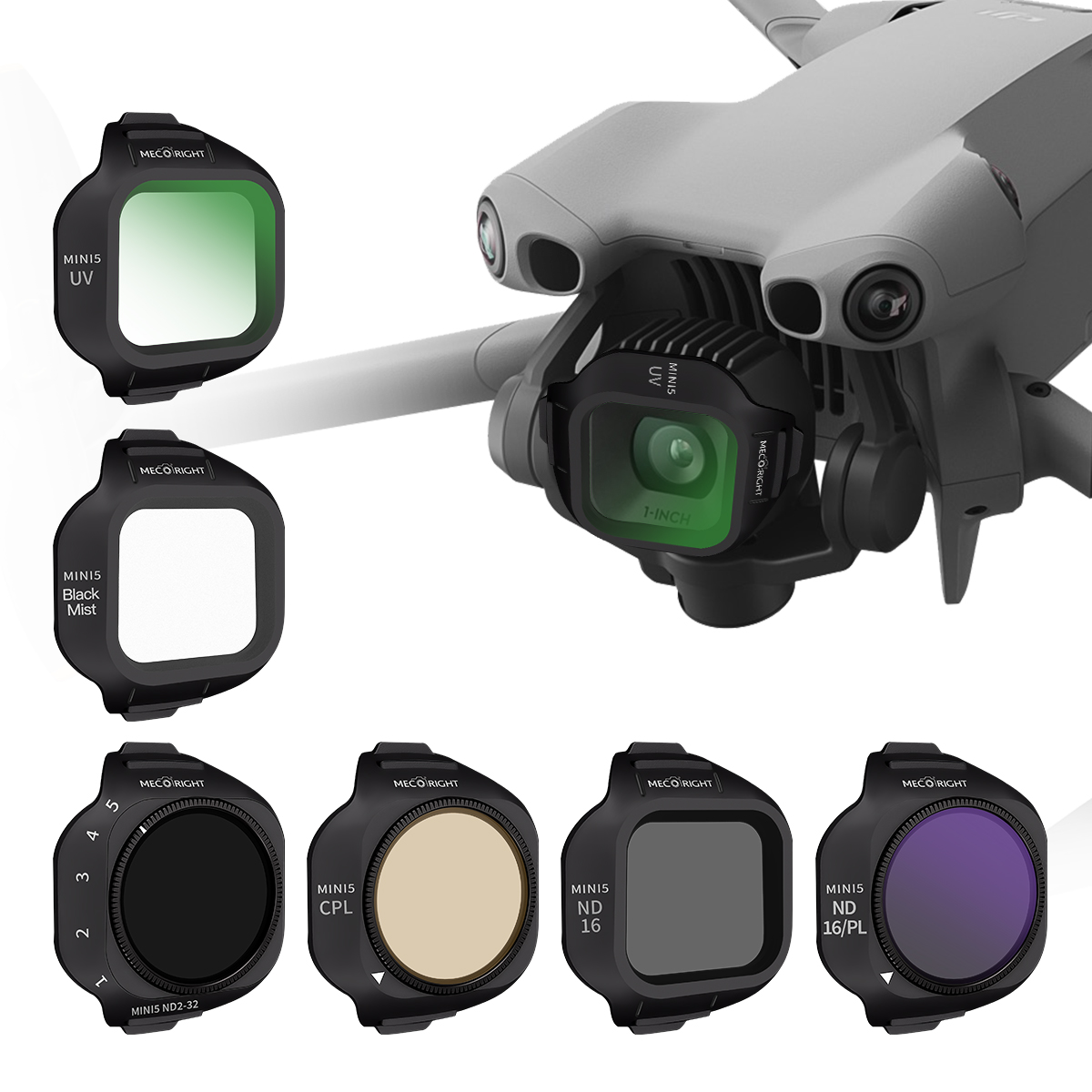 Drone Camera Filter - مجموعة فلاتر Mecoright لطائرة DJI Mini5