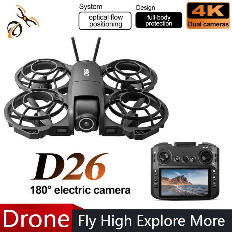 طائرة بدون طيار D26 بدقة 4K لل - مراجعة Drone Camera Night Vision وسعره
