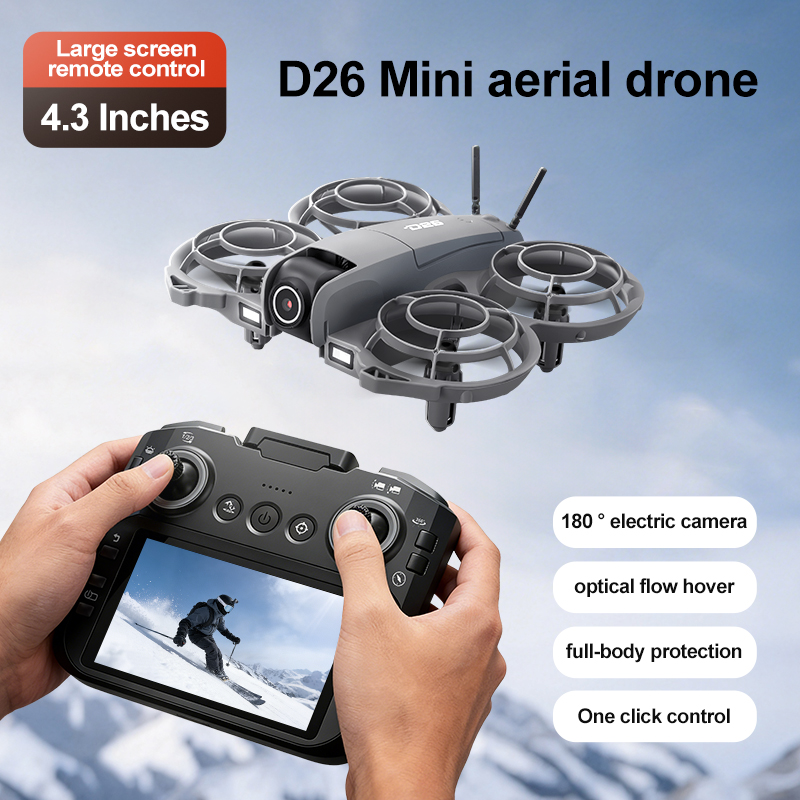 طائرة بدون طيار D26 بدقة 4K لل - مراجعة Drone Camera Night Vision وسعره