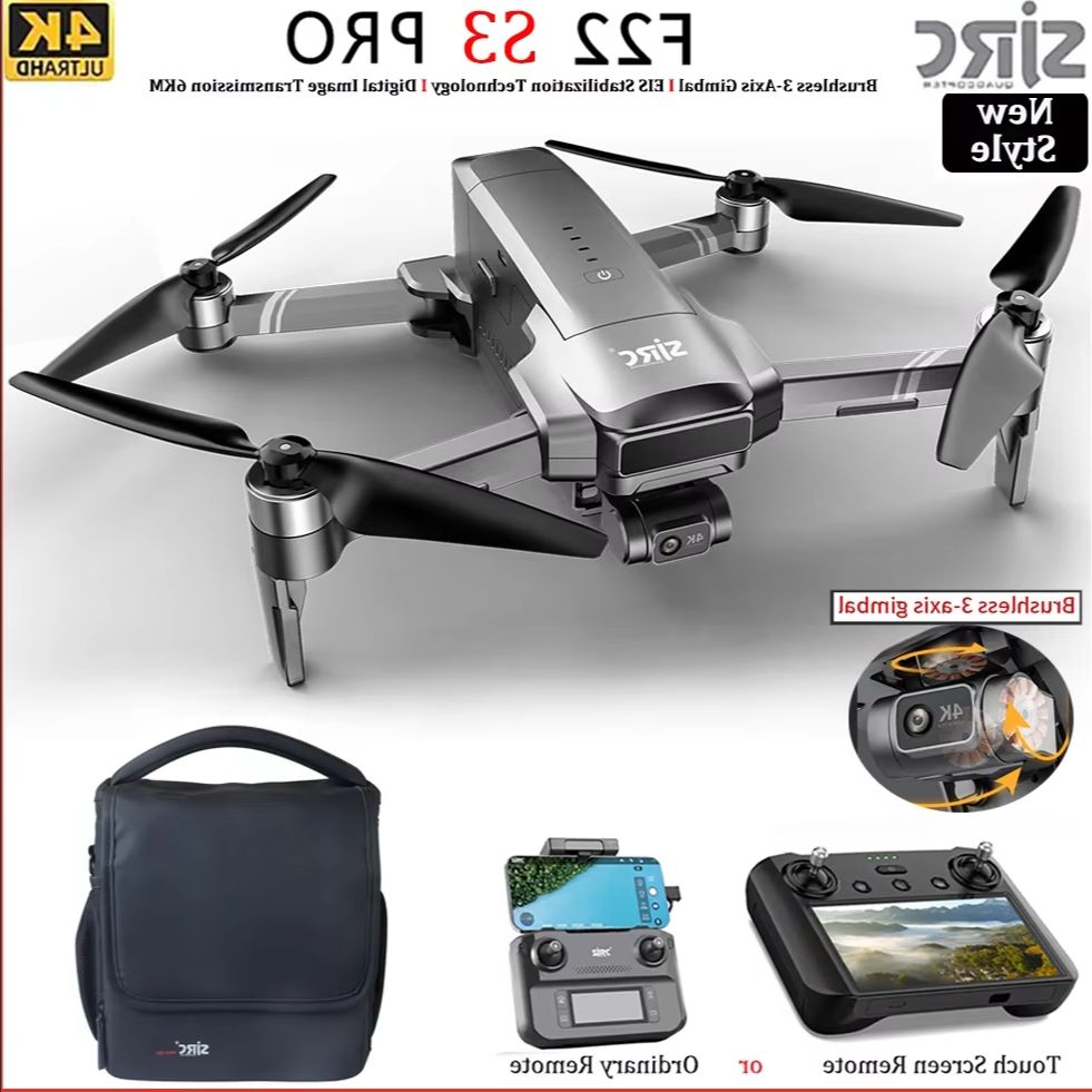 طائرة SJRC F22 S3 pro القابلة  - مراجعة Drone Camera Action وسعره