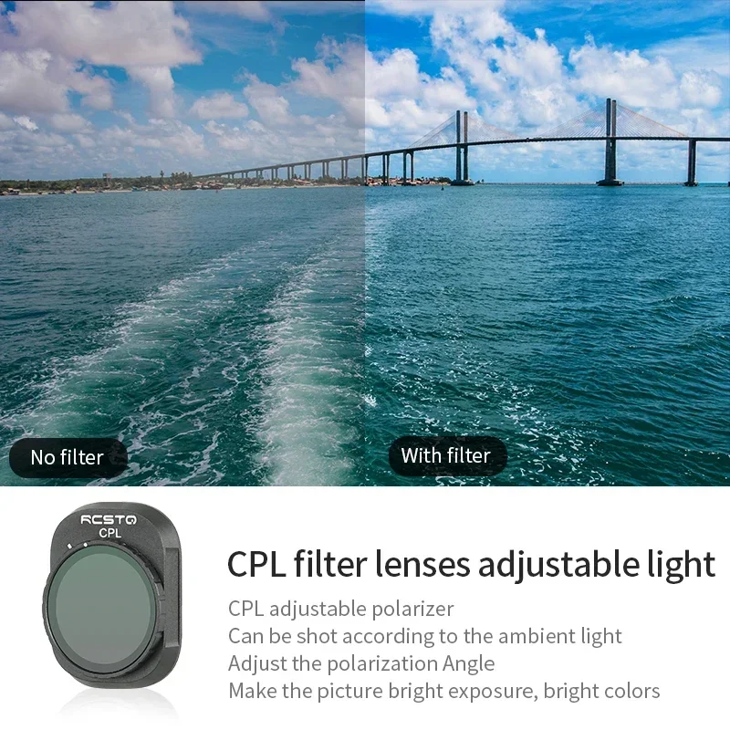 RCSTQ ل DJI Mini 4 Pro ND تصفي - مراجعة Drone Camera Filter وسعره