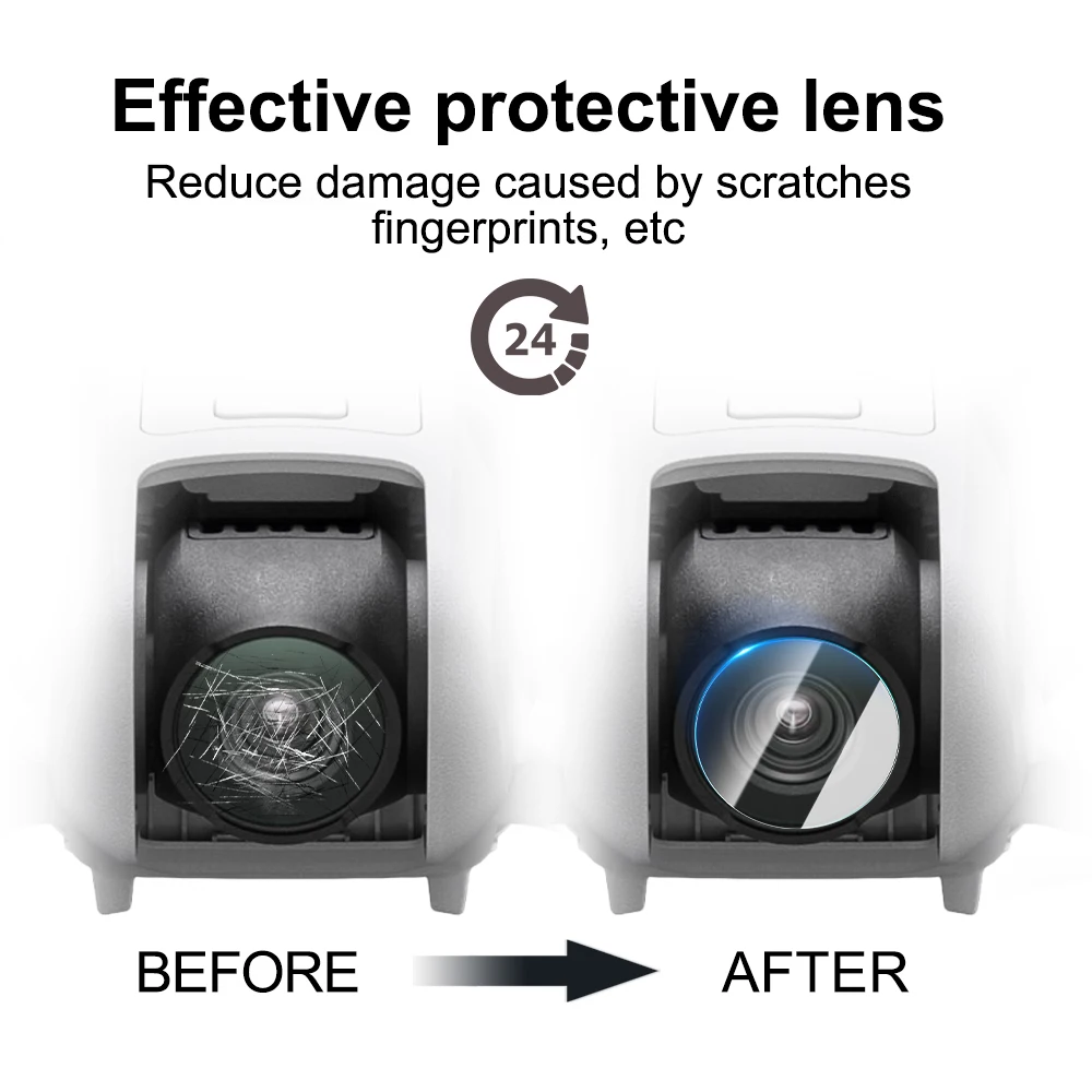 10/1 قطعة من أغطية حماية العدس - مراجعة Drone Camera Filter وسعره