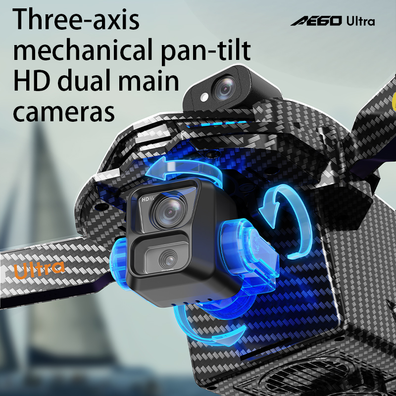 AE60 نظام تحديد المواقع بدون ط - مراجعة Drone Camera Professional وسعره