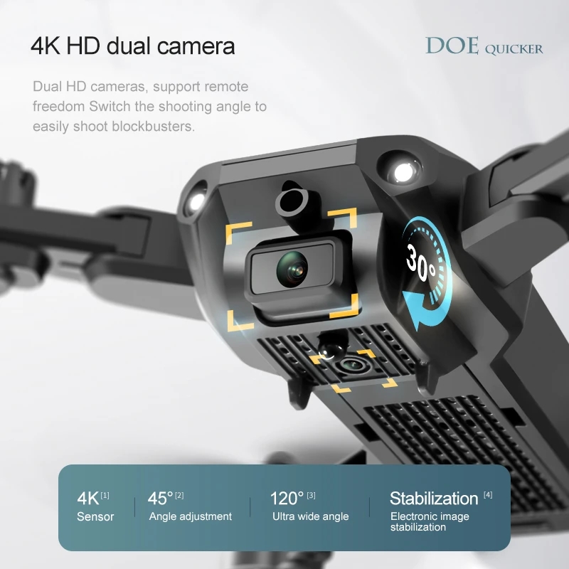 طائرة بدون طيار صغيرة 4 drc-23 - مراجعة Drone Camera Wide Angle وسعره