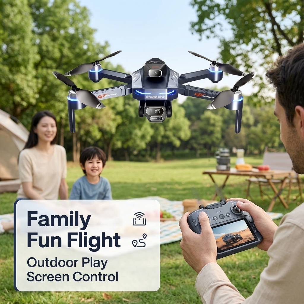 طائرة بدون طيار جديدة حاصلة عل - مراجعة Drone Camera Professional وسعره