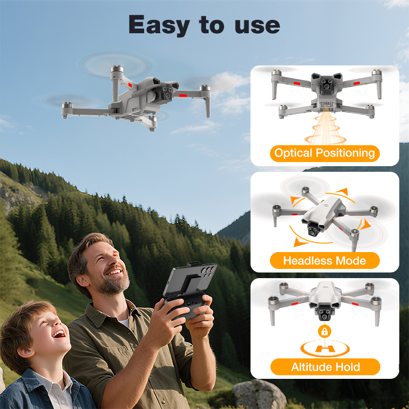 طائرة بدون طيار L017 Pro جديدة - مراجعة Drone Camera Professional وسعره