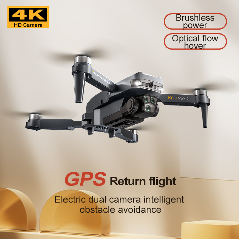 طائرة بدون طيار K811MAX Quadco - مراجعة Drone Camera Lens وسعره