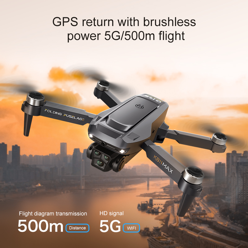 طائرة بدون طيار K811MAX Quadco - مراجعة Drone Camera Lens وسعره