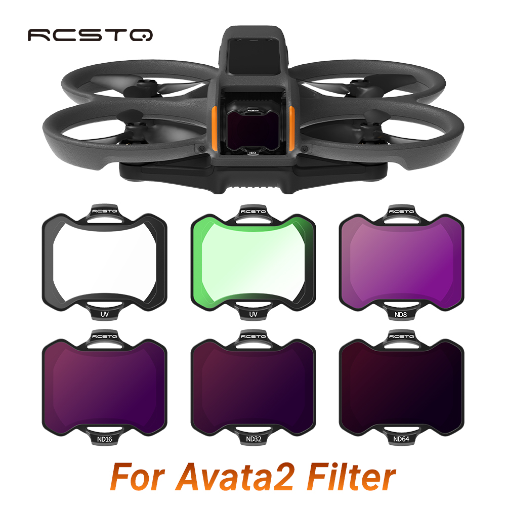 RCSTQ ND تصفية ل DJI Avata 2 ع - مراجعة Drone Camera Filter وسعره
